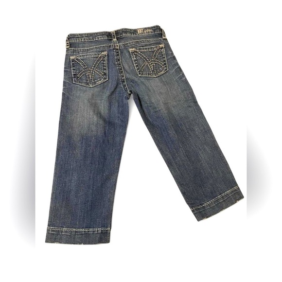 Kut from the Kloth Women's Blue Cropped Jeans - Picture 2 of 3